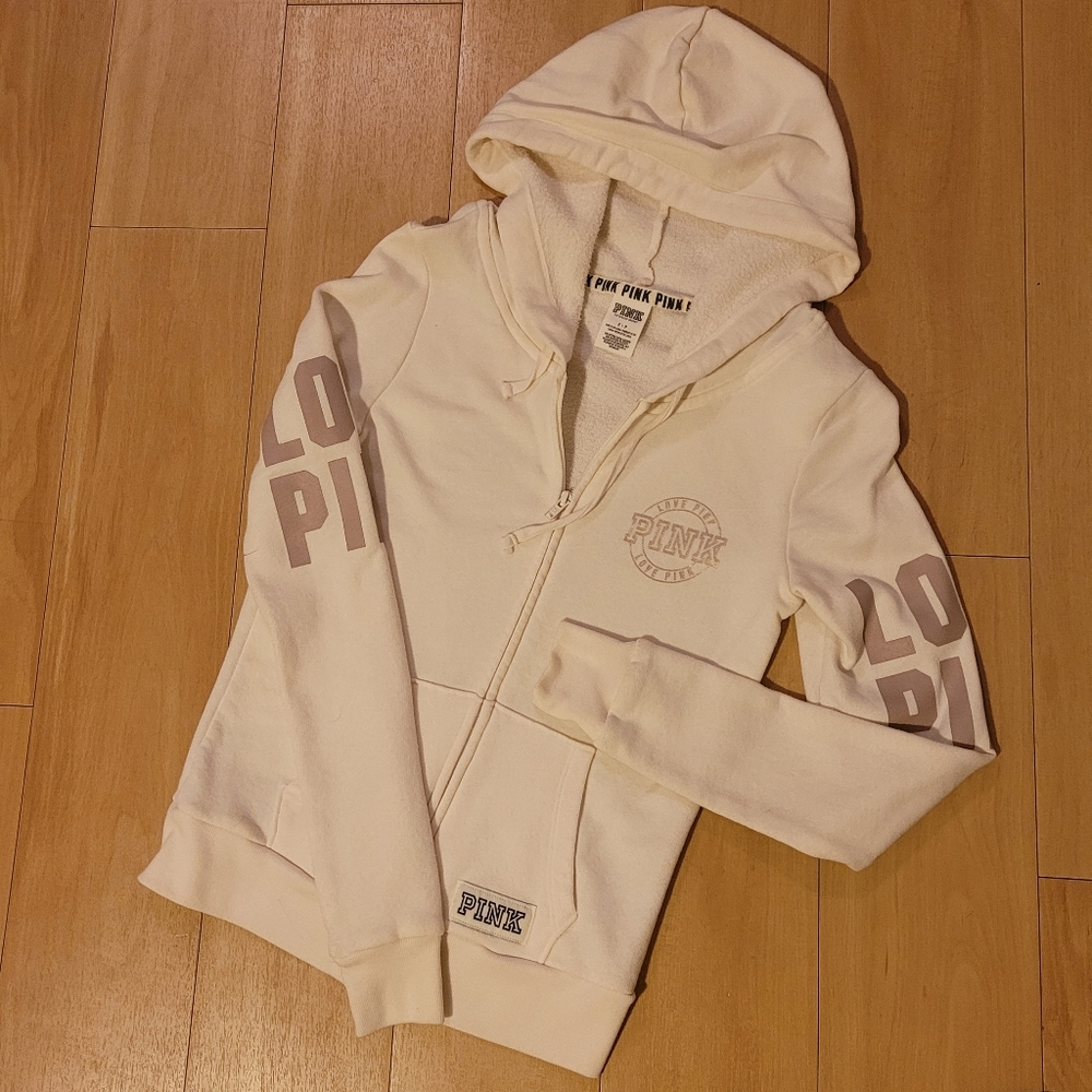 NWOT* PINK Full-zip Hoodie